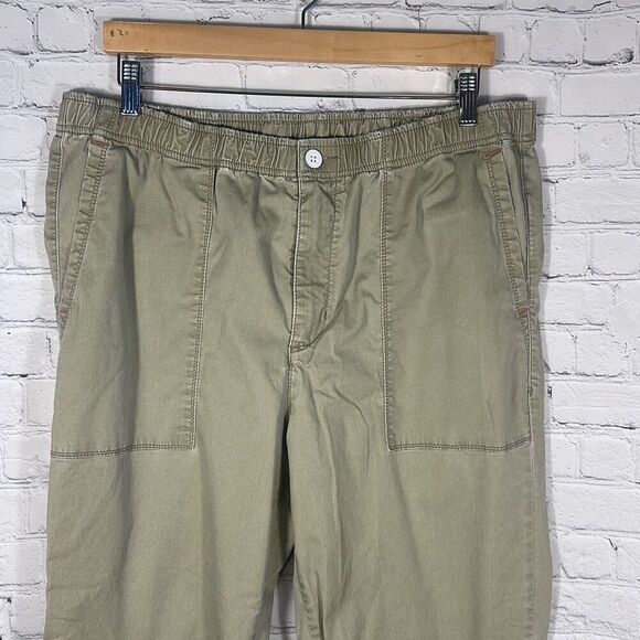 Tommy Bahama Boracay Lightweight Pull-On Pants size XL Tan Chino Khaki Elastic - Picture 2 of 10